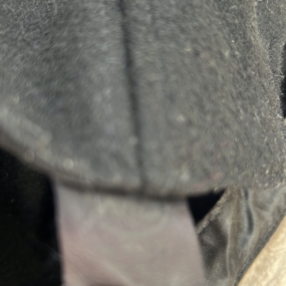 Vintage solid black wool blend baseball cap hat - Picture 16 of 16